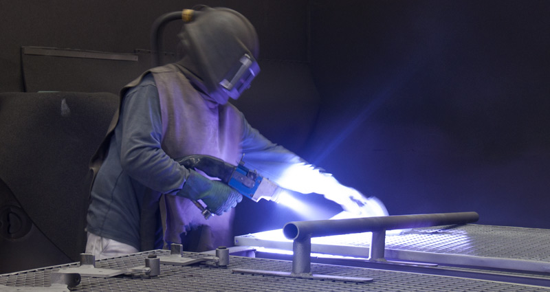 Mobiles Sandstrahlen